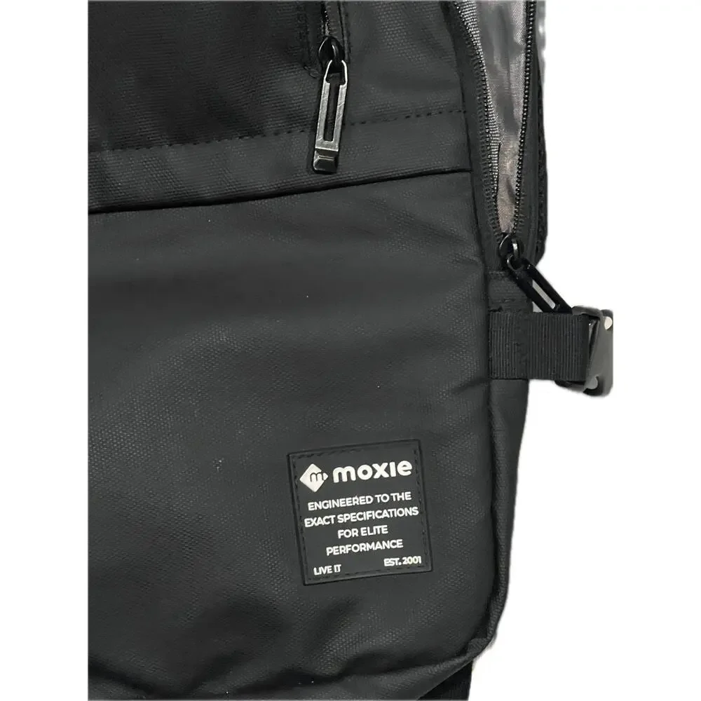 Moxie Black Padded Computer Backpack